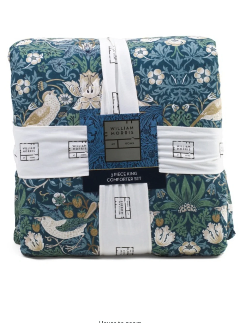 William Morris Floral Comforter Set